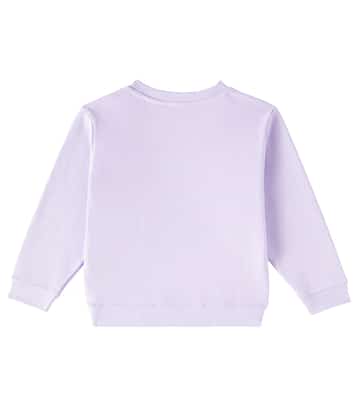 Felpa in jersey di cotone con stampa | Stella McCartney Kids