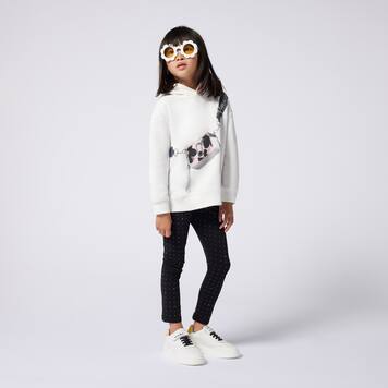 Felpa in jersey di misto cotone | Marc Jacobs Kids
