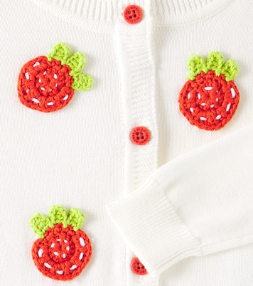 Cárdigan de algodón bordado | Stella McCartney Kids