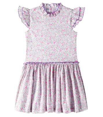 Robe Filomela en coton à fleurs | La Coqueta