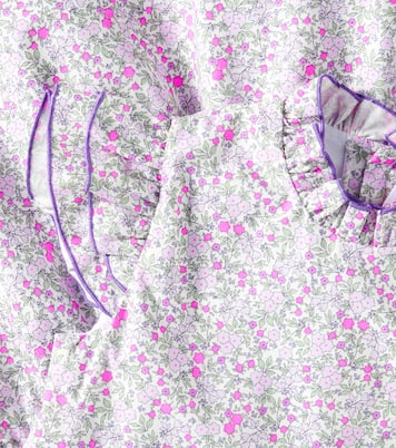 Robe Filomela en coton à fleurs | La Coqueta