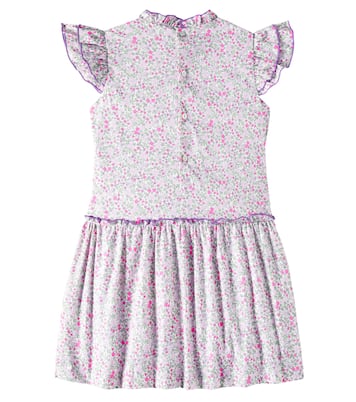 Robe Filomela en coton à fleurs | La Coqueta