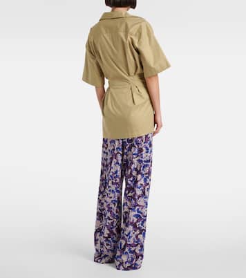 Camisa de sarga de algodón | Dries Van Noten