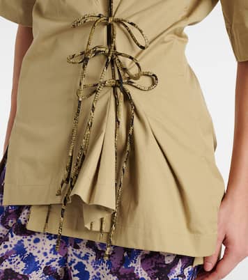 Camisa de sarga de algodón | Dries Van Noten