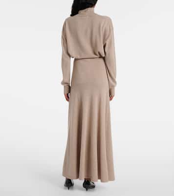 Gonna lunga Jovan in cashmere | The Row