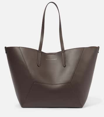 Borsa BC Duo in pelle con monili | Brunello Cucinelli