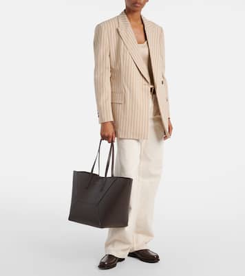 Borsa BC Duo in pelle con monili | Brunello Cucinelli