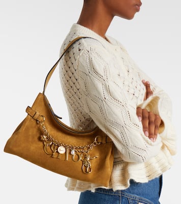Chloé Charms suede tote bag | Chloé