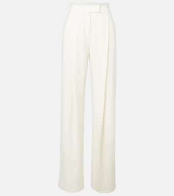 High-rise crêpe wide-leg pants | The Sei