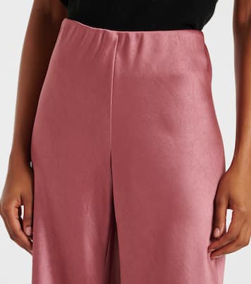 Satin wide-leg pants | Vince
