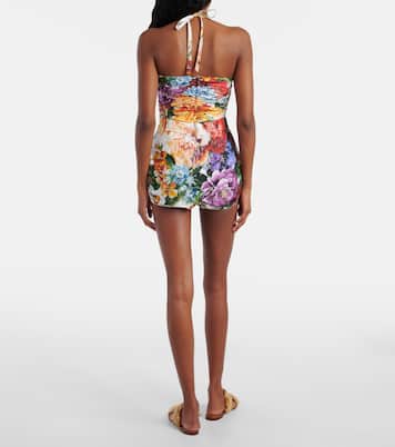 Shorts de algodón floral | Dolce&Gabbana