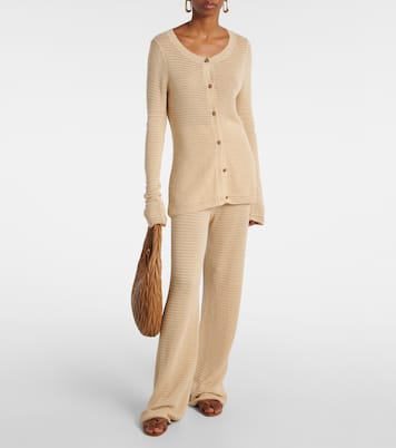 Lennon crochet cotton-blend cardigan | Posse