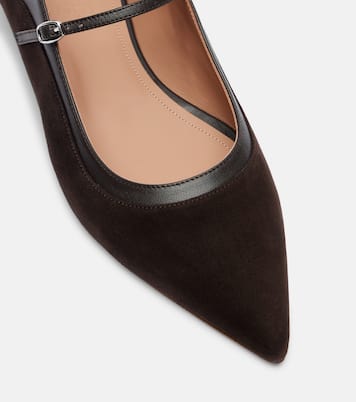 Ballerines Corina en cuir et daim | Malone Souliers