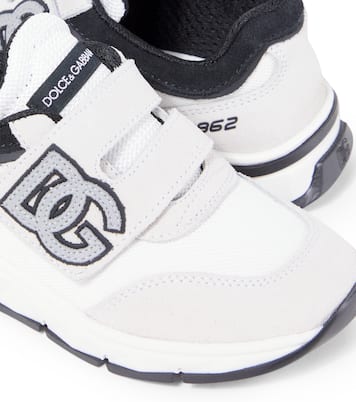 DG Running suede sneakers  | Dolce&Gabbana Kids