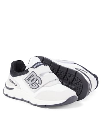 DG Running suede sneakers  | Dolce&Gabbana Kids