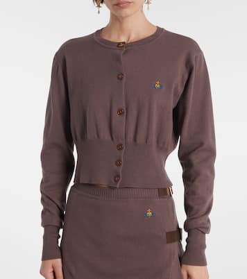 Cardigan Orb in cotone e cashmere | Vivienne Westwood