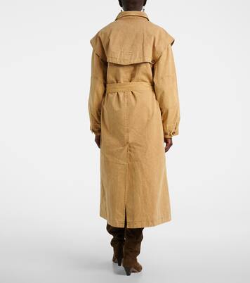 Michaela denim trench coat | Marant Etoile