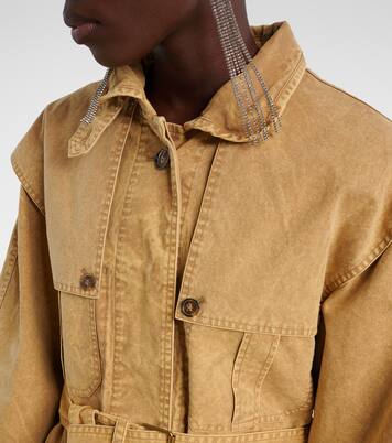Michaela denim trench coat | Marant Etoile