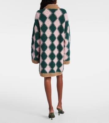 Crochet wool-blend cardigan | La DoubleJ