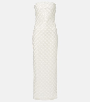 Embellished strapless maxi dress | Rotate