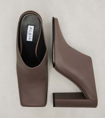 90 leather mules | Alaïa