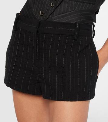 Melody pinstripe cotton and wool shorts | Isabel Marant