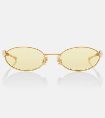Lunettes de soleil Sardine ovales  | Bottega Veneta