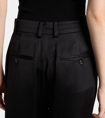 Satin wide-leg pants | Toteme