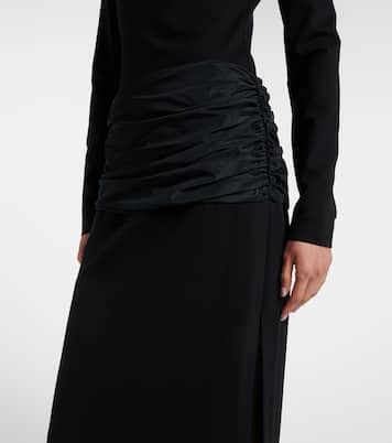 Holland draped maxi dress | Staud