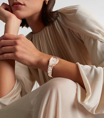 Uhr Serpenti Seduttori mit 18kt Roségold, Diamanten und Rubellit | Bvlgari