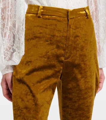 Velvet tapered pants | Gucci