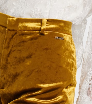 Velvet tapered pants | Gucci