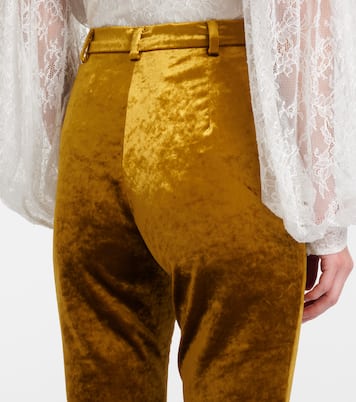 Velvet tapered pants | Gucci