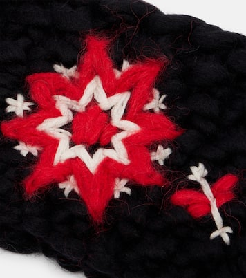 Embroidered wool-blend headband | Moncler