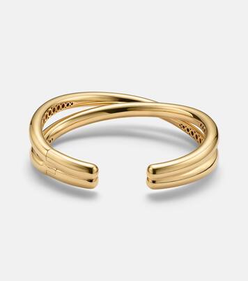 Infinity Loop 18kt gold (750/1000) cuff bracelet | Engelbert