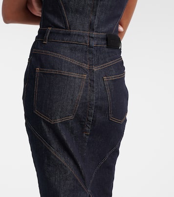 Denim bustier dress | Givenchy