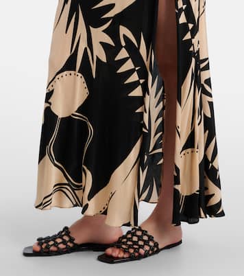 Vestido largo Stella estampado | Poupette St Barth