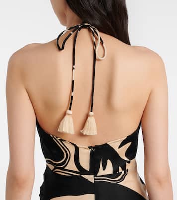 Vestido largo Stella estampado | Poupette St Barth