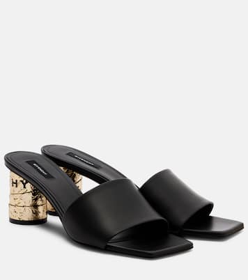Tape 65 leather mules | Givenchy