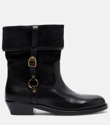 Ildra 35 leather and suede ankle boots | Isabel Marant