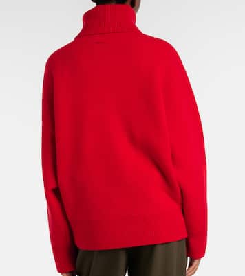 Pull à col roulé en laine et cachemire mélangé | Toteme