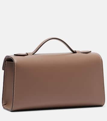 Symmetry leather top-handle bag | Savette
