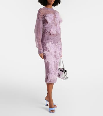 Lupita 95 leather mules | Amina Muaddi