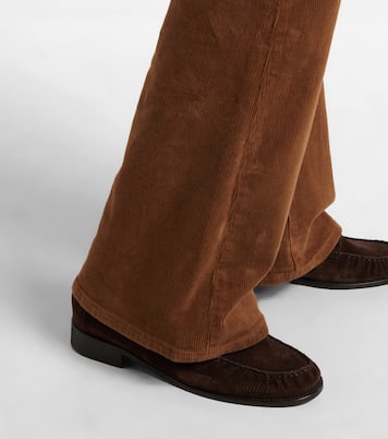 Pantaloni flared Beverly Off-Duty in velluto a coste | Veronica Beard