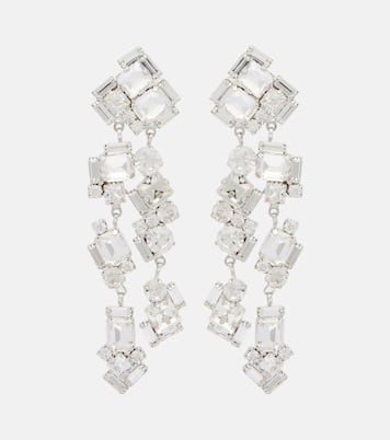 Crystal-embellished drop earrings | Magda Butrym