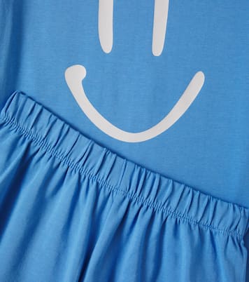 Printed cotton-blend jersey pajamas | Molo