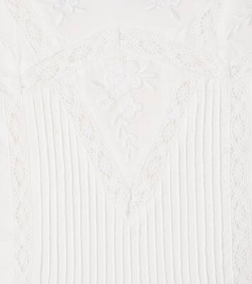 Abito in cotone con ricamo in pizzo | Tartine et Chocolat