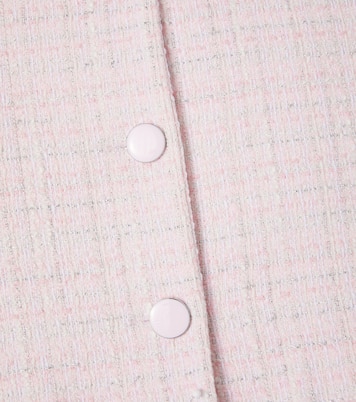 Cropped-Jacke aus Tweed | Monnalisa