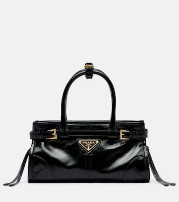 Prada Bonnie Mini leather top-handle bag | Prada
