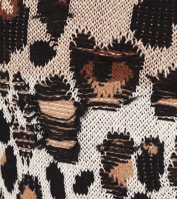 Animal-jacquard cardigan | Stella McCartney